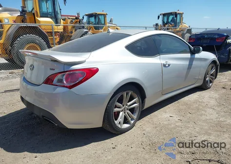 2010 Hyundai Genesis 2.0T Track from USA, damaged, VIN KMHHT6KD3AU003624